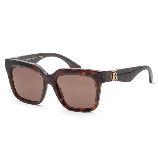 title:Burberry Women's 54mm Dark Havana Sunglasses BE4419-300273-54;color:Dark Havana frame, Dark Brown lens