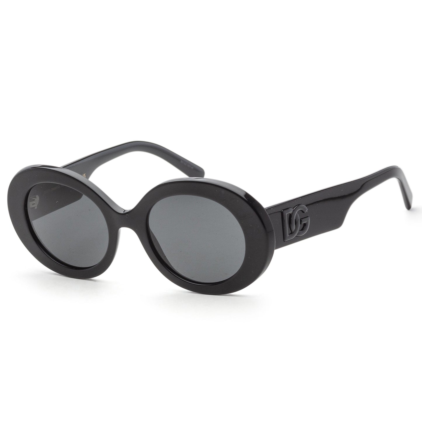 title:Dolce & Gabbana Women's 51mm Black Sunglasses DG4448-501-87-51;color:Black frame, Dark Grey lens