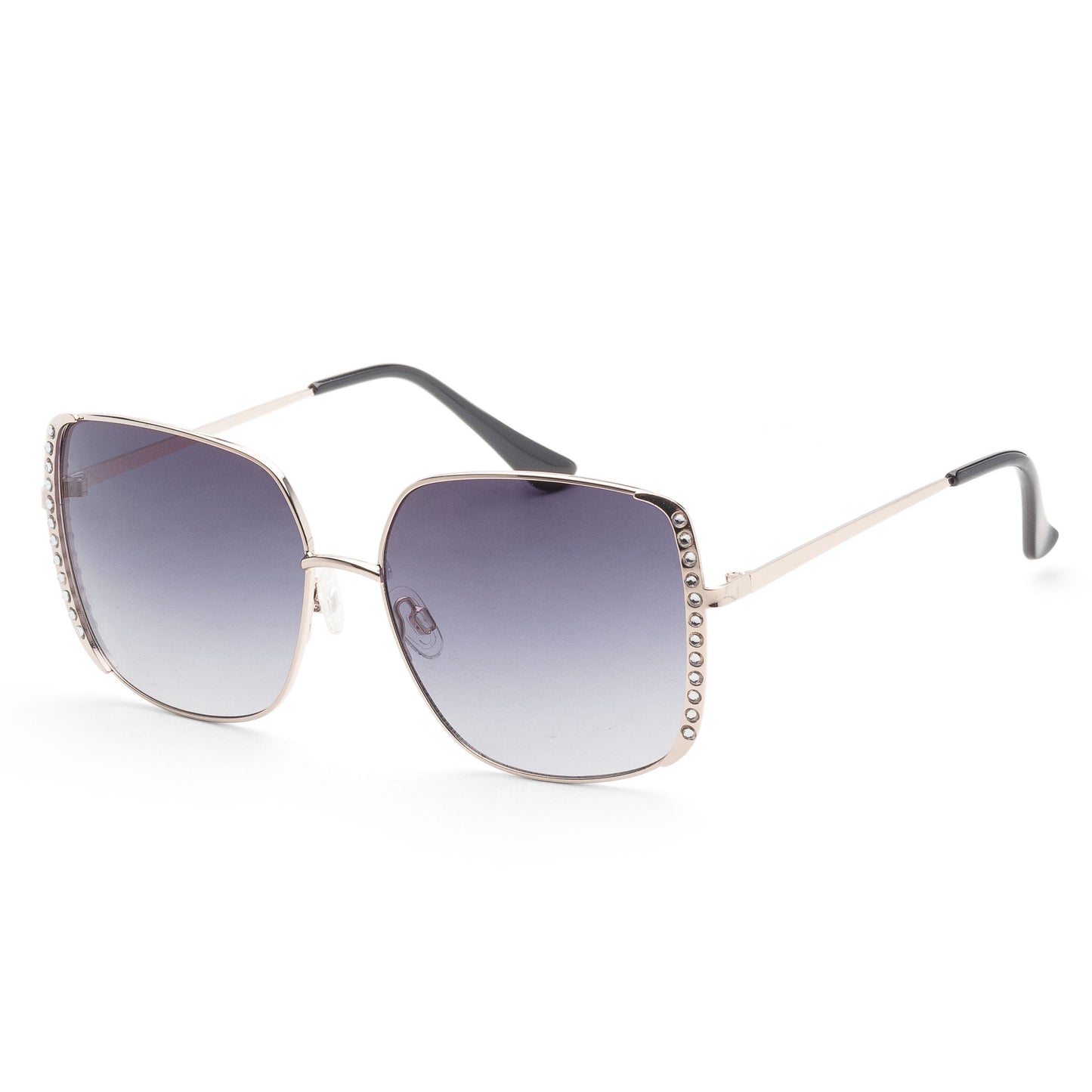 title:Guess Women's 59mm Gold Sunglasses GF0409-32B;color:Gold frame, Grey lens