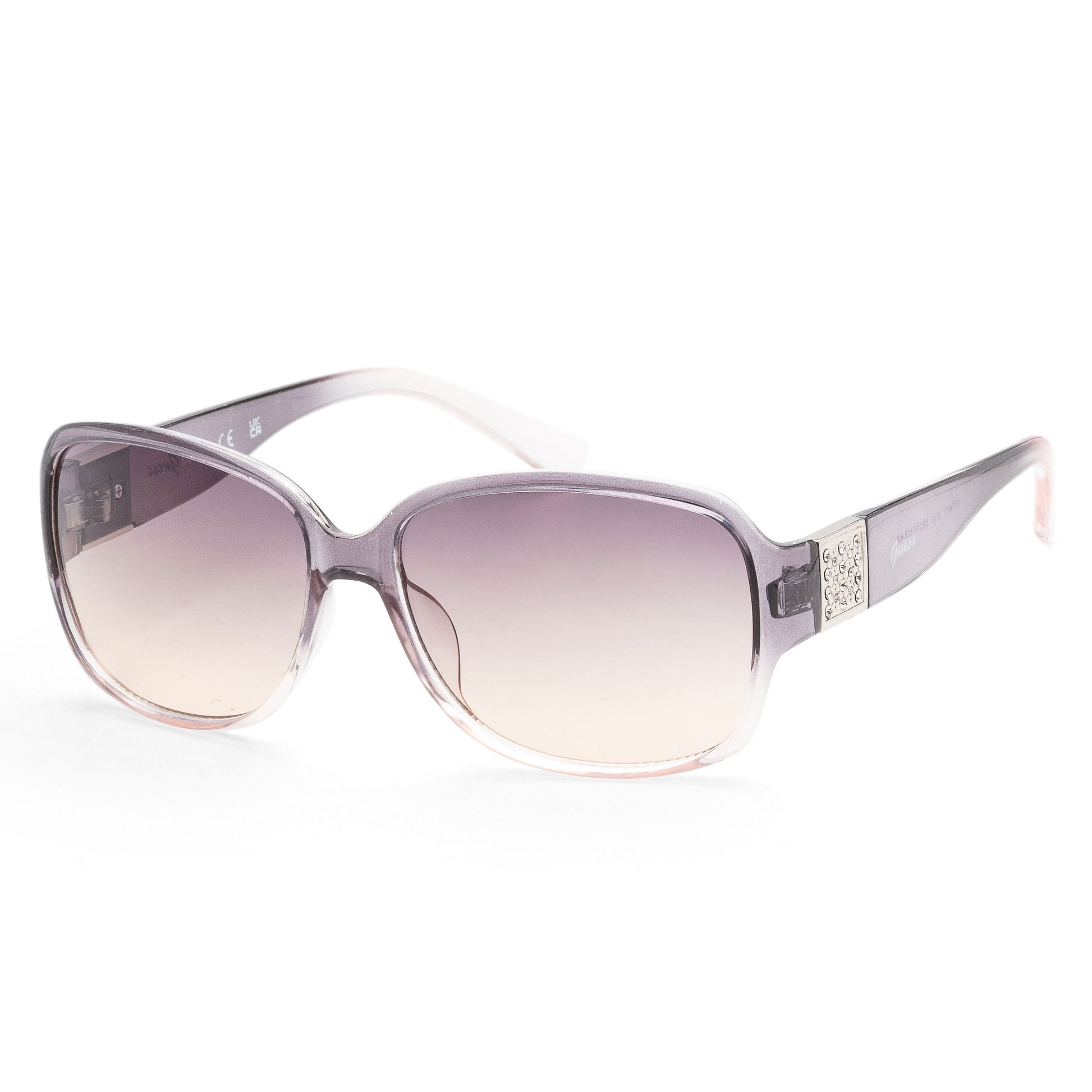 title:Guess Women's 58mm Grey Gradient Sunglasses GF0411-20B;color:Grey Gradient frame, Smoke Gradient lens