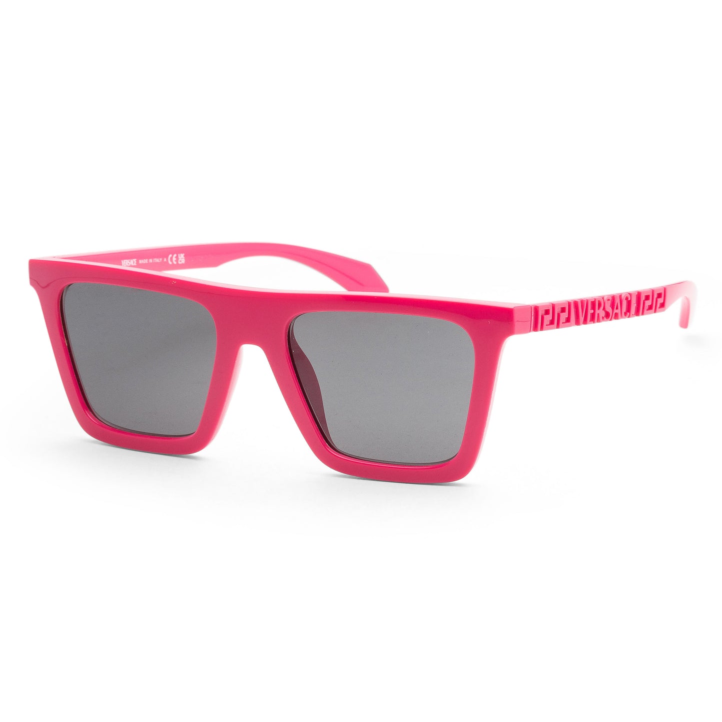 title:Versace Men's 53mm Fuschia Flourescent Sunglasses VE4468U-544887-53;color:Fuschia Flourescent