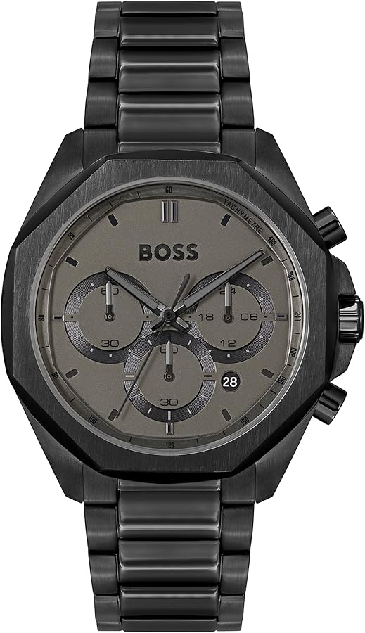 title:Hugo Boss Men's Cloud 42.8mm Quartz Watch 1514016;color:Black