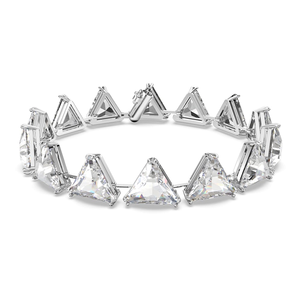 title:Swarovski Women's Matrix White Crystal Bracelet 5600864;color:White