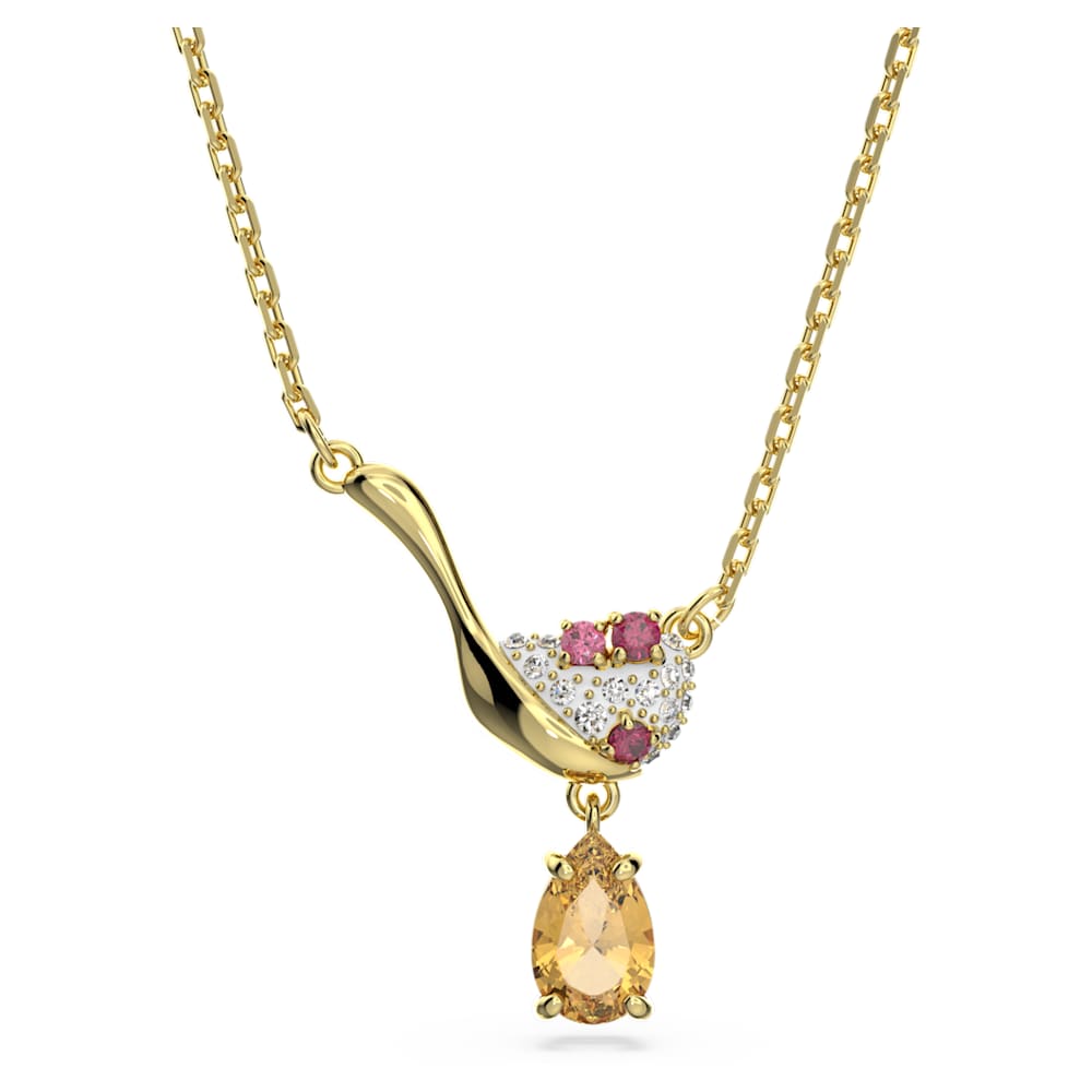 title:Swarovski Women's Cariti Multicolored Crystal Necklace 5634333;color:Multicolored