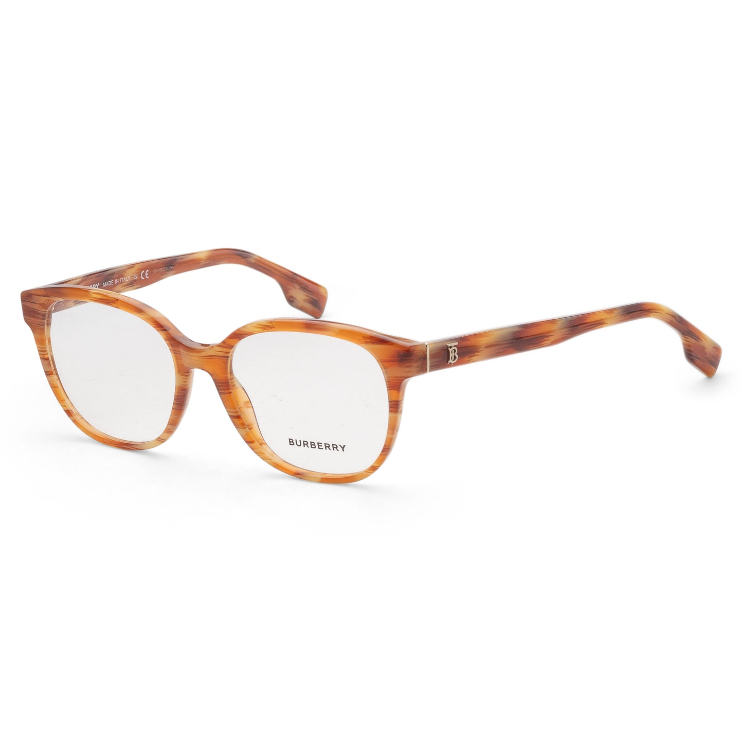 title:Burberry Women's 52mm Spotted Brown Sunglasses BE2332-3915-52;color:Spotted Brown frame, Demo Lens lens