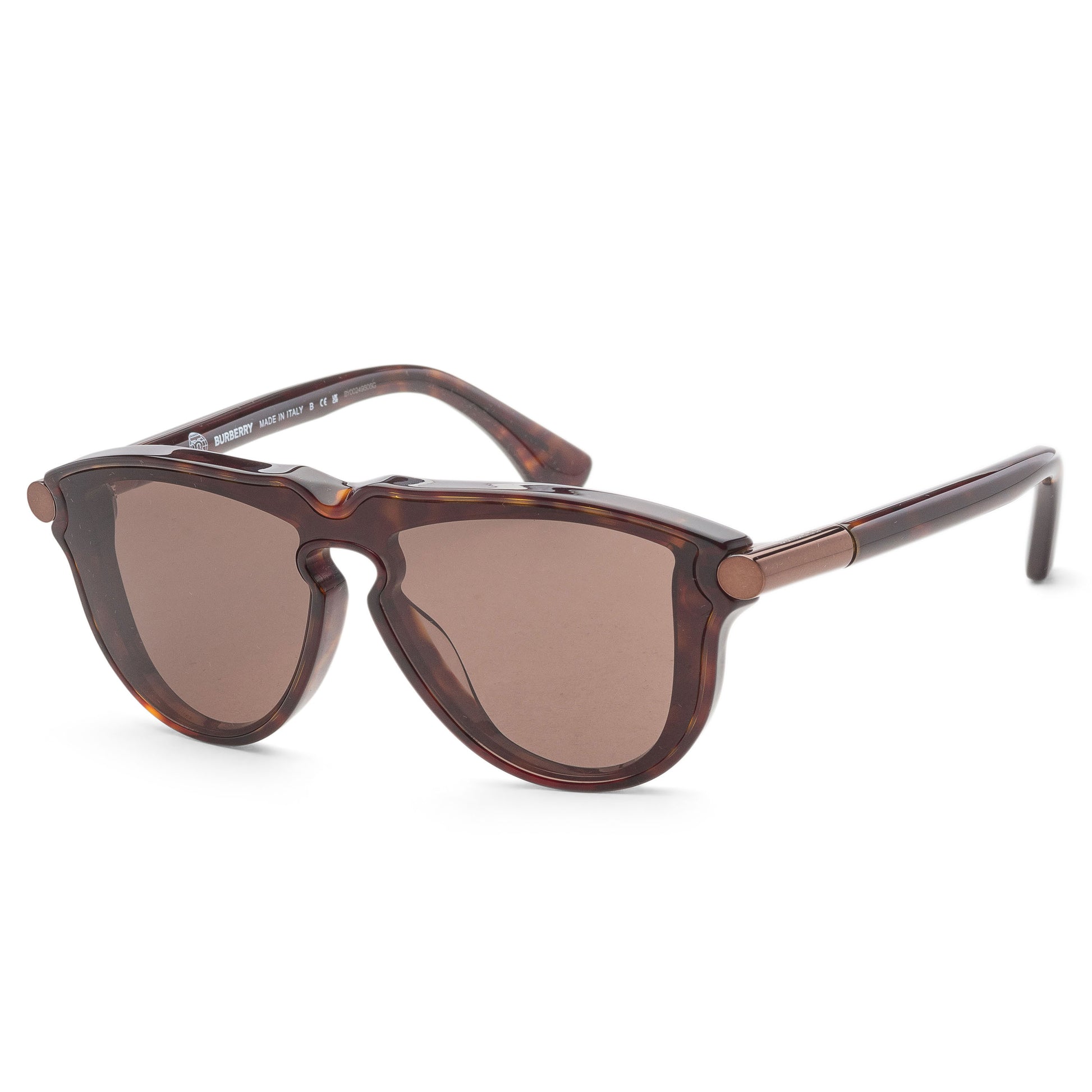 title:Burberry Men's 36mm Dark Havana Sunglasses BE4427F-300273-36;color:Dark Havana