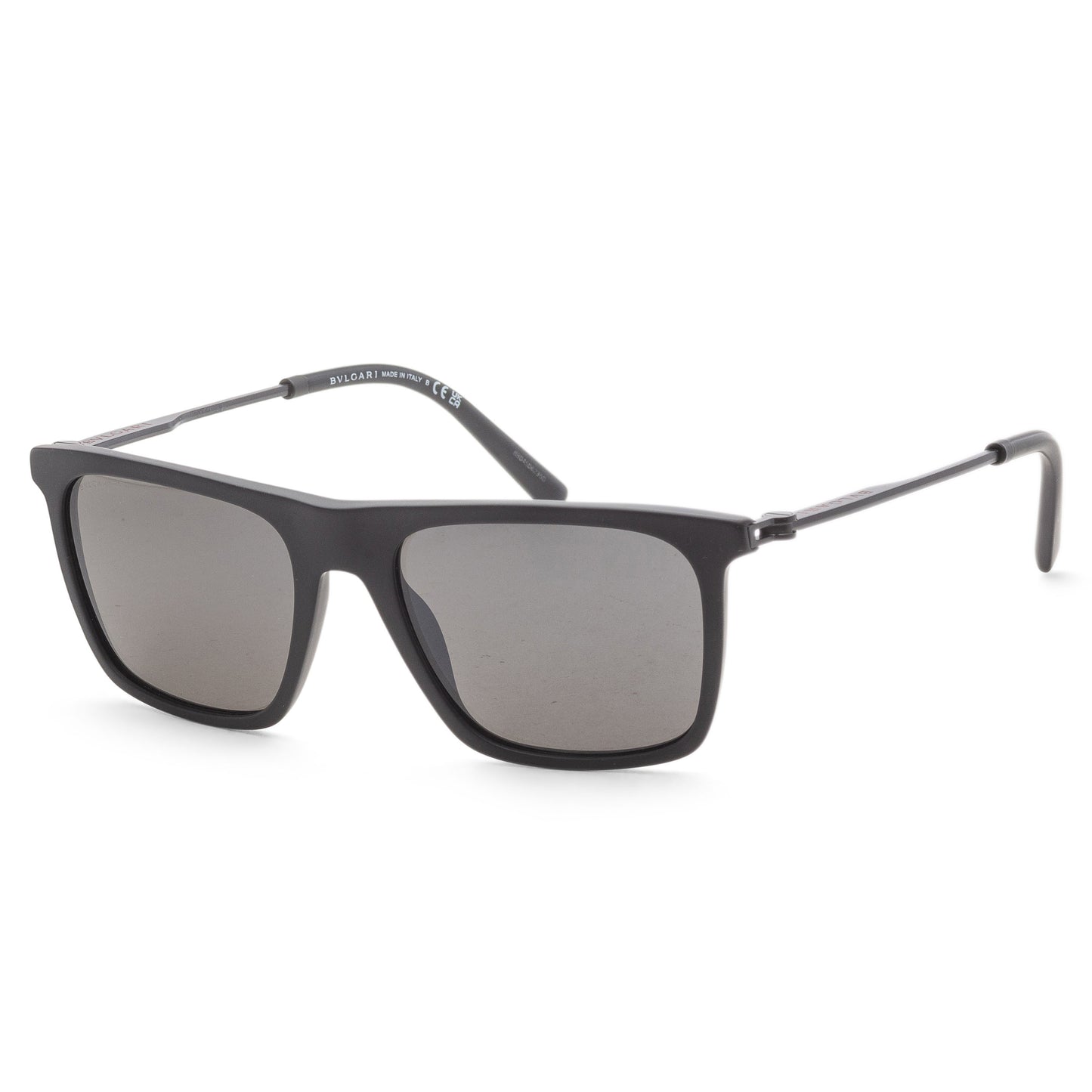 title:Bulgari Women's 56mm Black Sunglasses BV7039-5313R5-56;color:Black frame, Grey lens