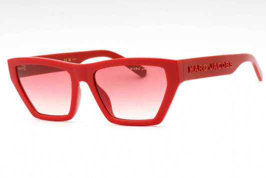 title:Marc Jacobs Women's 55 mm Red Sunglasses MARC657S-0C9A-TX;color:Red frame, Red Gradient lens