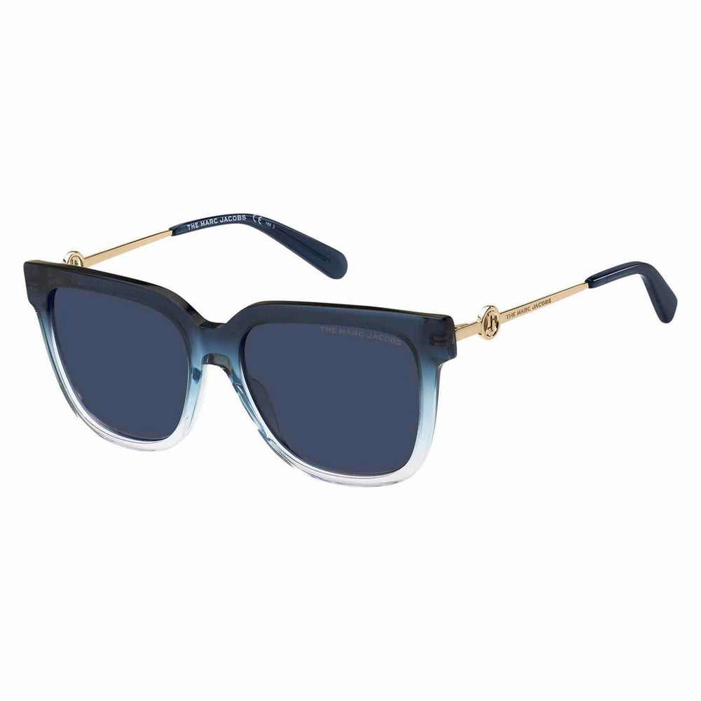 title:Marc Jacobs Women's 55 mm Blue Sunglasses MARC580S-0ZX9-KU;color:Blue frame, Blue lens