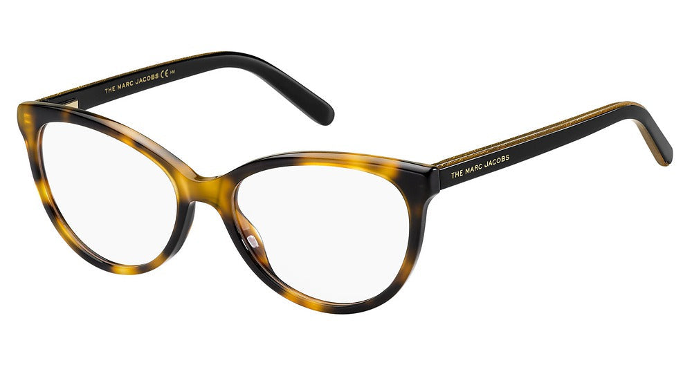 title:Marc Jacobs Women's 53 mm Dark Havana Opticals MARC463-0086-17;color:Dark Havana frame, Demo Lens lens