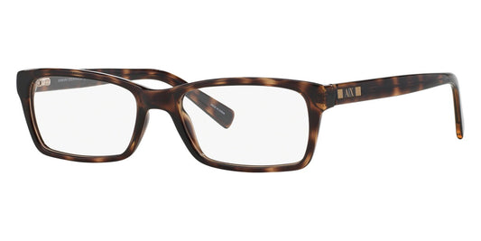 title:Armani Exchange Men's 53mm Shiny Havana Opticals AX3007-8037-53;color:Shiny Havana