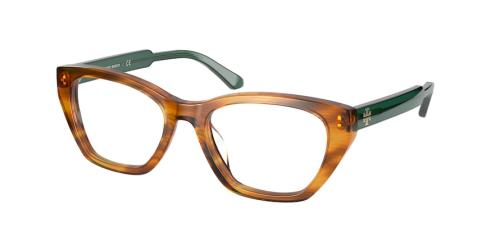 title:Tory Burch Women's 50mm Honey Wood Opticals TY2115U-1838-50;color:Honey Wood