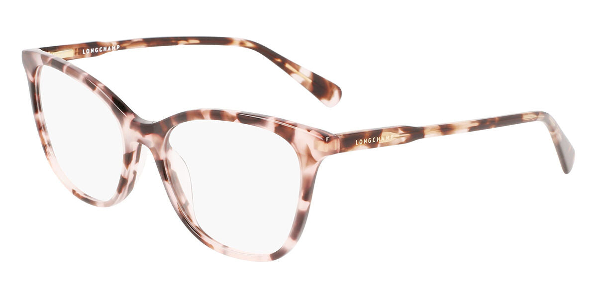 title:Longchamp Women's 54 mm Pink Tortoise Opticals LO2694-690;color:Pink Tortoise