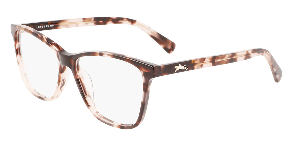 title:Longchamp Women's 52 mm Pink Tortoise Opticals LO2700-690;color:Pink Tortoise