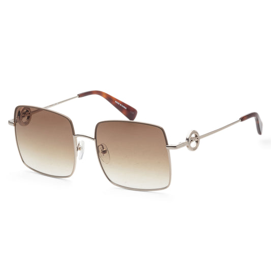 title:Longchamp Women's 55 mm Brown Pale Gold Sunglasses LO162S-750;color:Brown Pale Gold