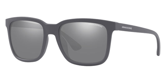 title:Armani Exchange Men's 55mm Matte Grey Sunglasses AX4112SU-8294Z3-55;color:Matte Grey