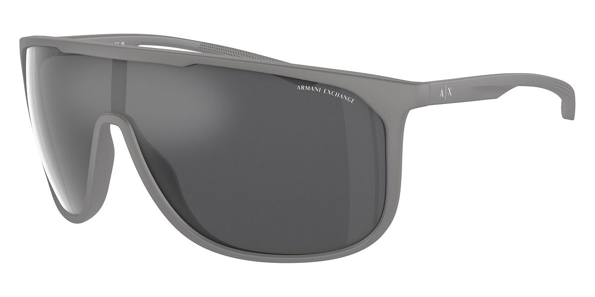 title:Armani Exchange Men's 35mm Matte Grey Sunglasses AX4137SU-81806G-35;color:Matte Grey