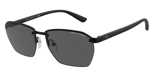 title:Armani Exchange Men's 59mm Matte Black Sunglasses AX2048S-600087-59;color:Matte Black