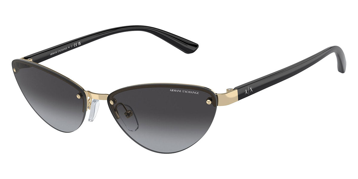 title:Armani Exchange Women's 58mm Shiny Pale Gold Sunglasses AX2049S-61108G-58;color:Shiny Pale Gold