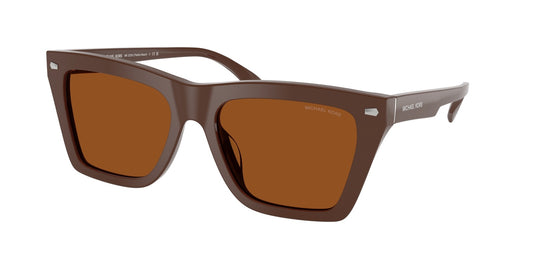 title:Michael Kors Men's Peeble Beach 56mm Nutmeg Solid Sunglasses MK2225U-400773-56;color:Nutmeg Solid