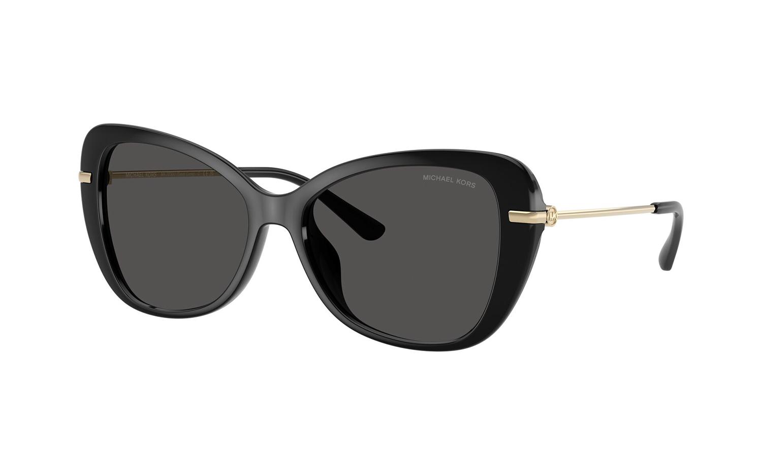 title:Michael Kors Women's Saint Croix 56mm Black Sunglasses MK2230U-300587-56;color:Black