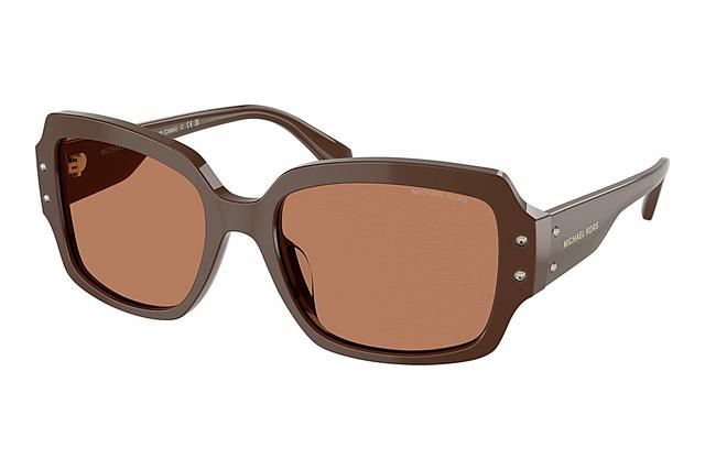 title:Michael Kors Women's Le Praz 55mm Nutmeg Sunglasses MK2233B-4008-3-55;color:Nutmeg