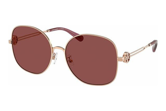 title:Tory Burch Women's 56mm Light Rose Gold Sunglasses TY6112-335875-56;color:Light Rose Gold