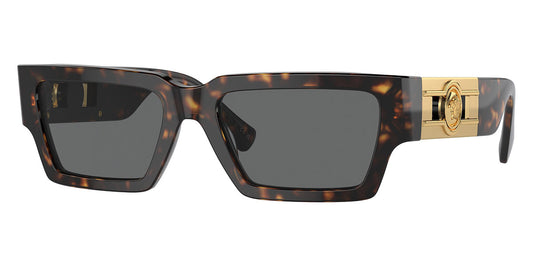 title:Versace Unisex 54mm Havana Sunglasses VE4459F-108-87-54;color:Havana