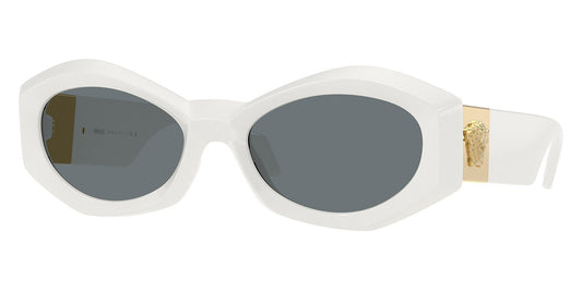 title:Versace Women's 54mm White Sunglasses VE4466U-546280-54;color:White