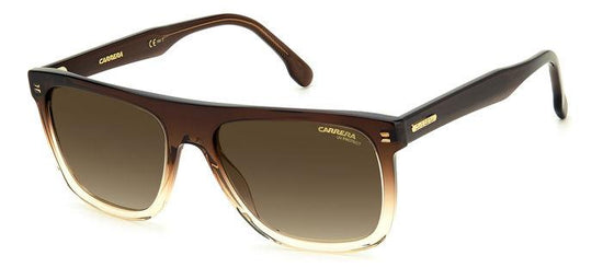 title:Carrera Men's 56mm Brown Beige Shaded Sunglasses CA267S-0MY-HA;color:Brown Beige Shaded