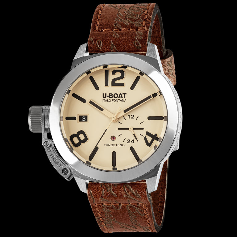 title:U-Boat Men's Classico 42mm Automatic Watch UB-8892;color:Brown