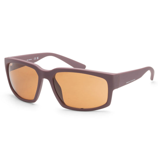 title:Armani Exchange Men's 61mm Matte Bordeaux Sunglasses AX4142SU-834773-61;color:Matte Bordeaux