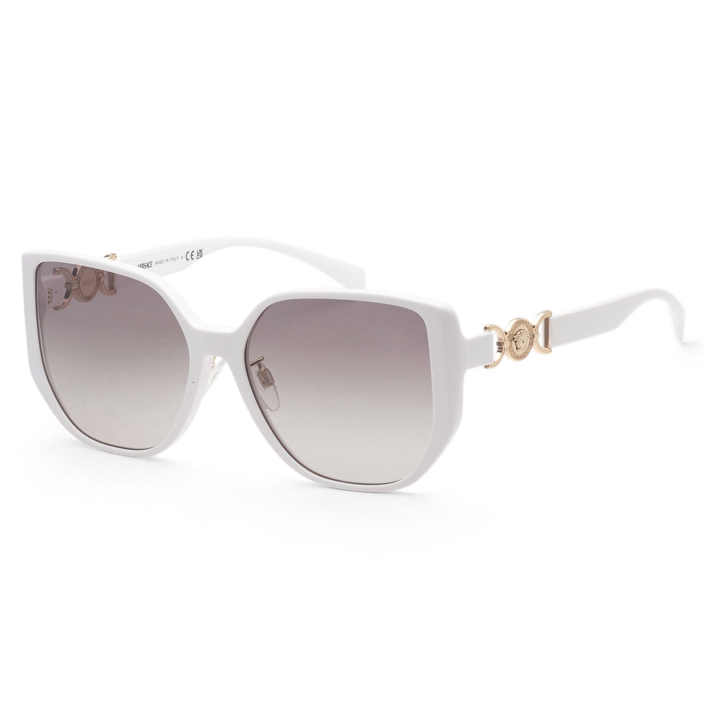 title:Versace Women's 58mm White Sunglasses VE4449D-314-11-58;color:White