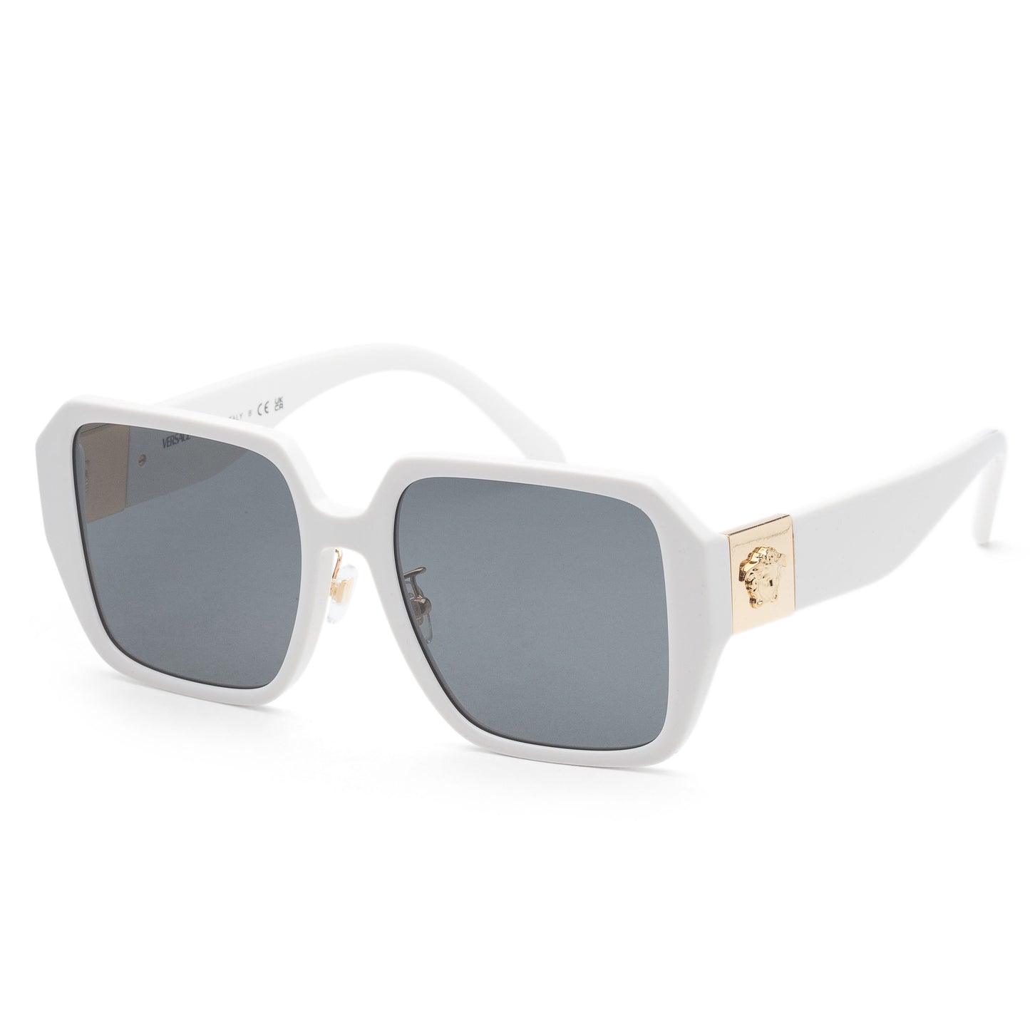 title:Versace Women's 56mm Ivory White Sunglasses VE4472D-548487-56;color:Ivory White