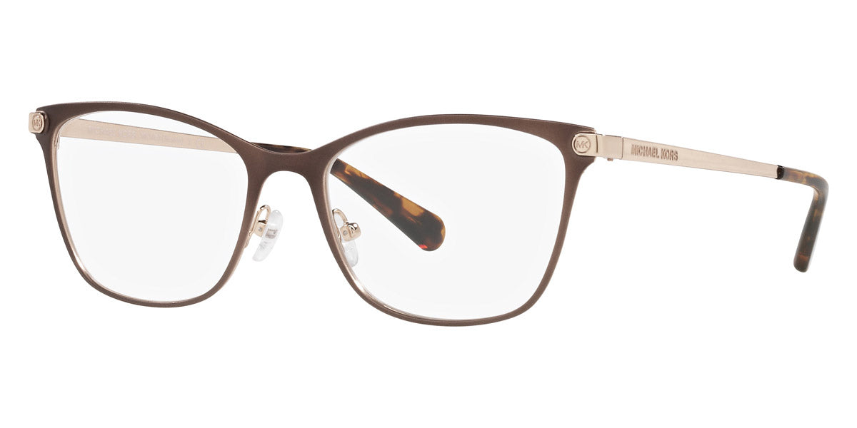 title:Michael Kors Women's 53mm Satin Brown Opticals MK3050-1213-53;color:Satin Brown