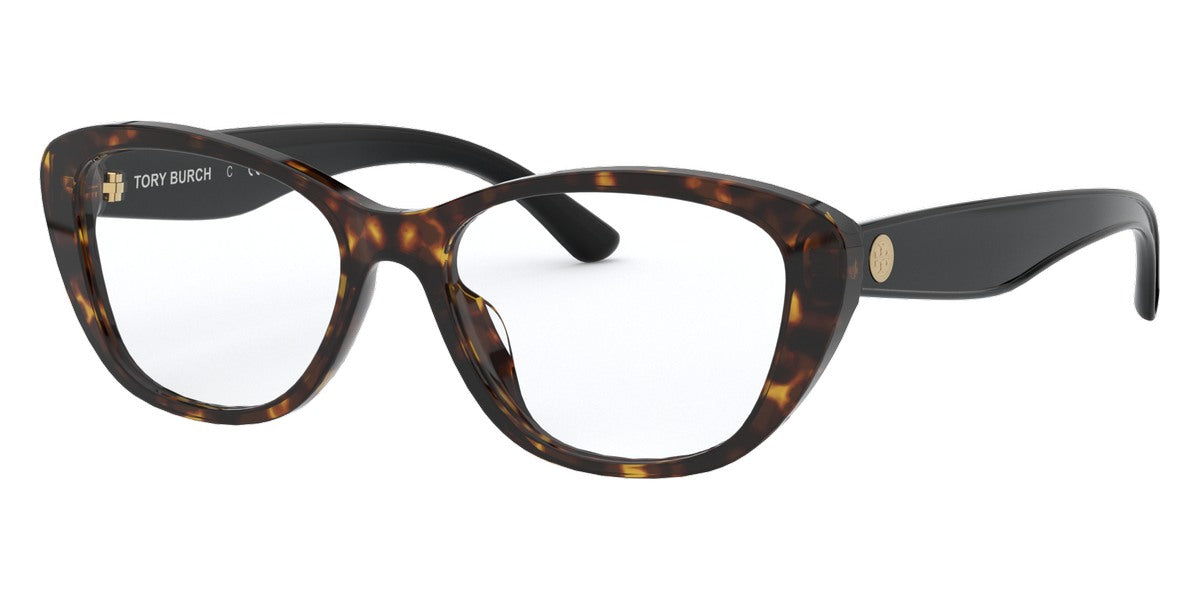 title:Tory Burch Women's 52mm Dark Tortoise Opticals TY2109U-1805-52;color:Dark Tortoise frame, Demo Lens lens