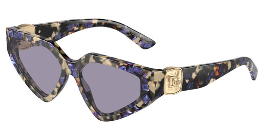 title:Dolce & Gabbana Women's 59mm Havana Blue Pearl Sunglasses DG4469F-3439-1-59;color:Havana Blue Pearl