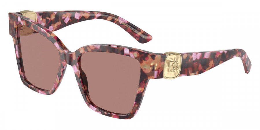 title:Dolce & Gabbana Women's 54mm Havana Pink Pearl Sunglasses DG4470-344073-54;color:Havana Pink Pearl