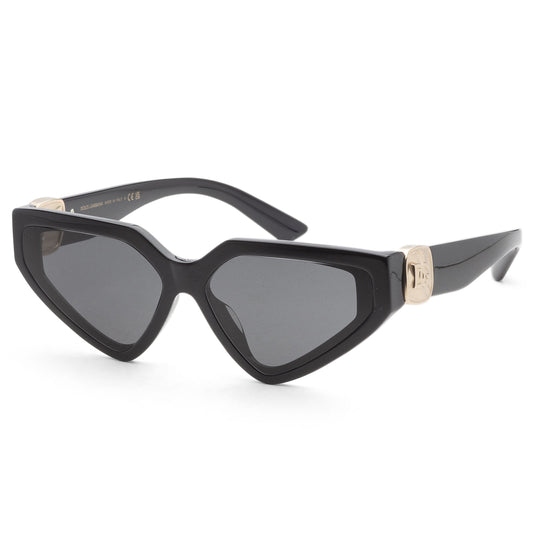 title:Dolce & Gabbana Women's 59mm Black Sunglasses DG4469F-501-87-59;color:Black frame, Dark Grey lens