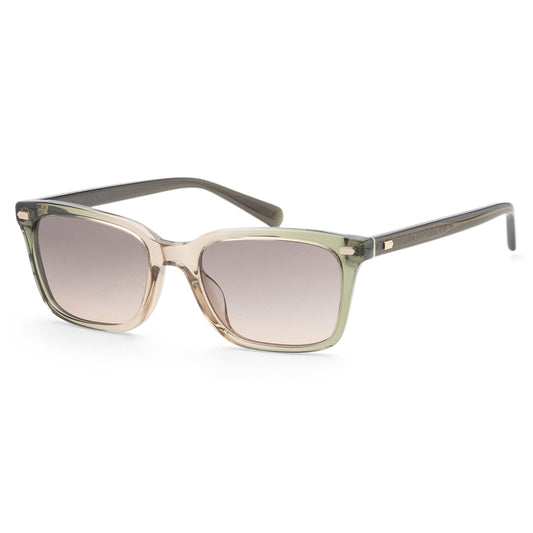 title:Coach Men's 54mm Olive Tan Gradient Sunglasses HC8398U-5797G9-54;color:Olive Tan Gradient