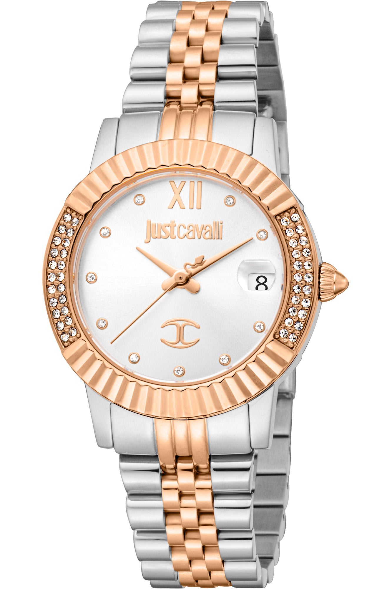 title:Just Cavalli Women's Glam Chic 32mm Quartz Watch JC1L199M0075;color:Rose Gold