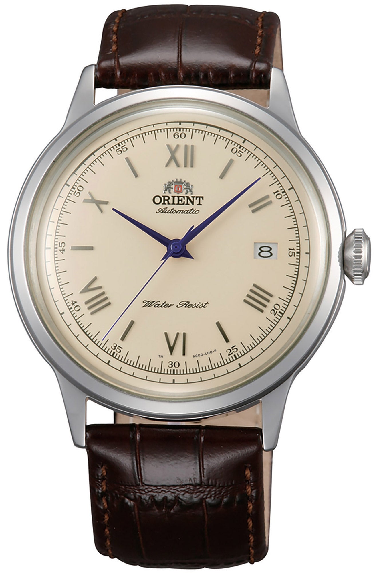 title:Orient Men's Bambino=V2 41mm Autoamtic Watch AC00009N;color:Brown