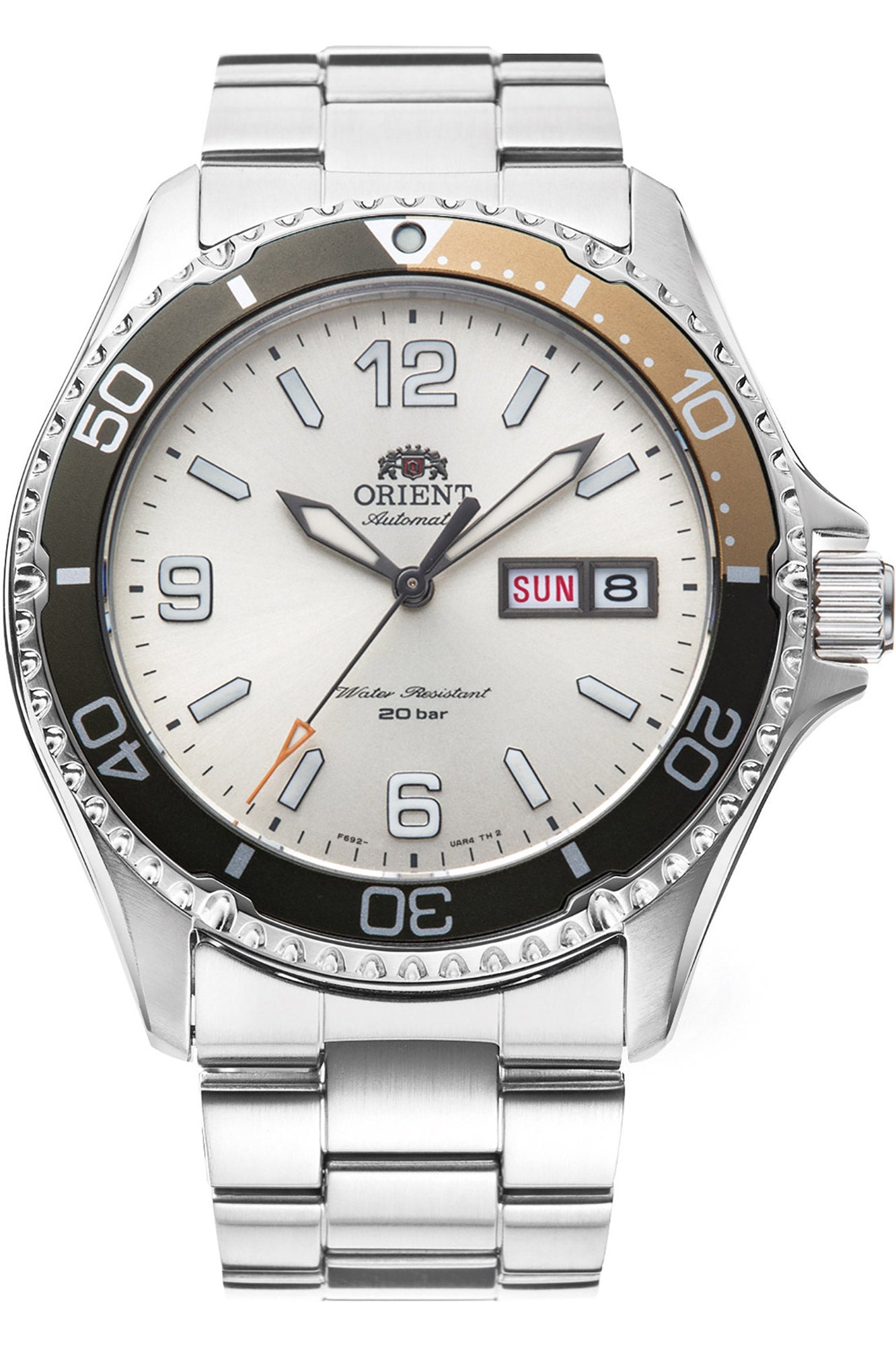 title:Orient Men's Kamasu 42mm Autoamtic Watch RA-AA0821S;color:Silver