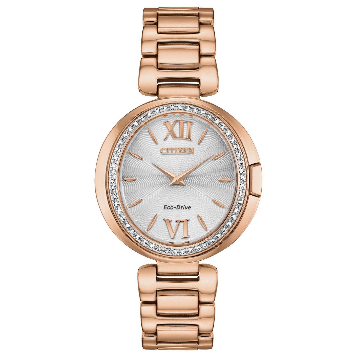 title:Citizen Women's Capella 34mm Solar Quartz Eco-Drive Watch EX1503-54A;color:Rose Gold