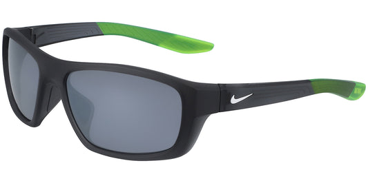 title:Nike Unisex Brazen Shadow 59mm Matte Black and White Sunglasses CT8228-010-59;color:Matte Black and White frame, Dark Grey lens