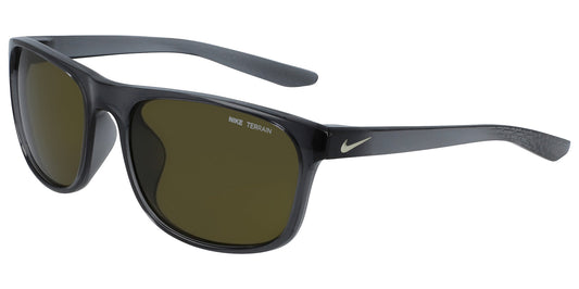 title:Nike Unisex Endure 59mm Dark Grey Sunglasses CW4651-021-59;color:Dark Grey frame, Terrain T lens