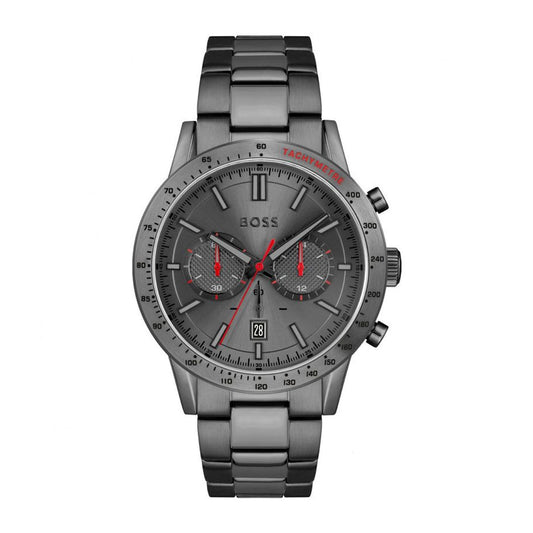 title:Hugo Boss Men's Allure 45mm Quartz Chronograph Watch 1513924;color:Black