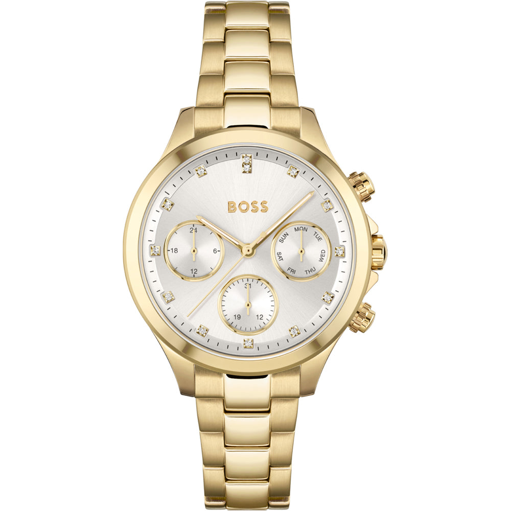 title:Hugo Boss Women's Hera 38mm Quartz Watch 1502628;color:Gold