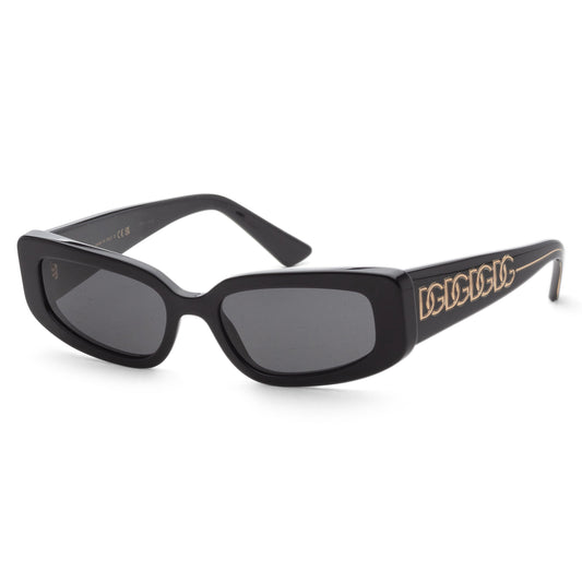 title:Dolce & Gabbana Woman 54mm Black Sunglasses DG4445-335587-54;color:Black frame, Dark Grey lens