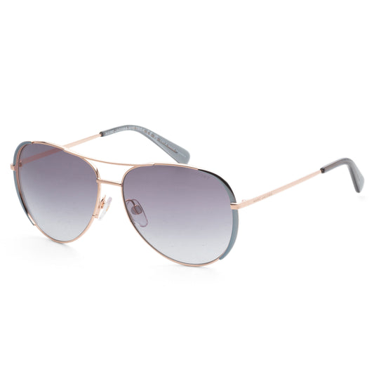 title:Marc Jacobs Women's 59mm Gold Sunglasses MARC686S-0OGA-GB;color:Gold frame, Azure Gradient lens